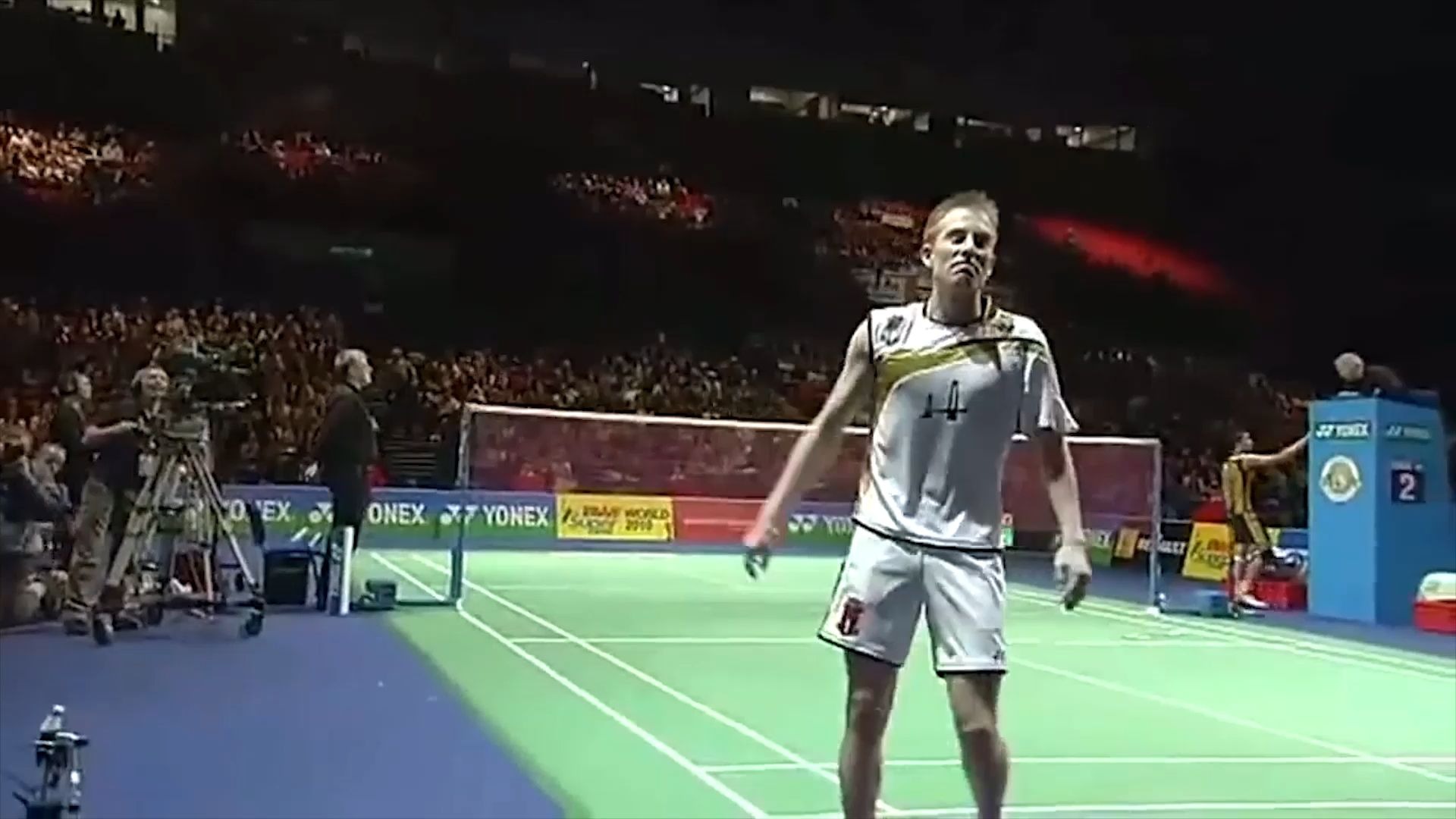 中国羽毛球队碾压韩国羽毛球队，陶菲克送出助攻的简单介绍