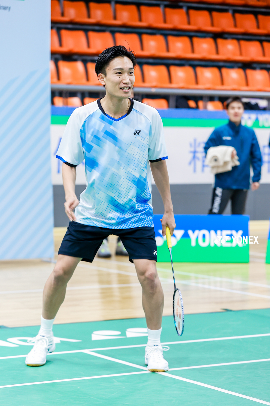 关于英格兰羽毛球队力克韩国羽毛球队，桃田贤斗统治全场的信息