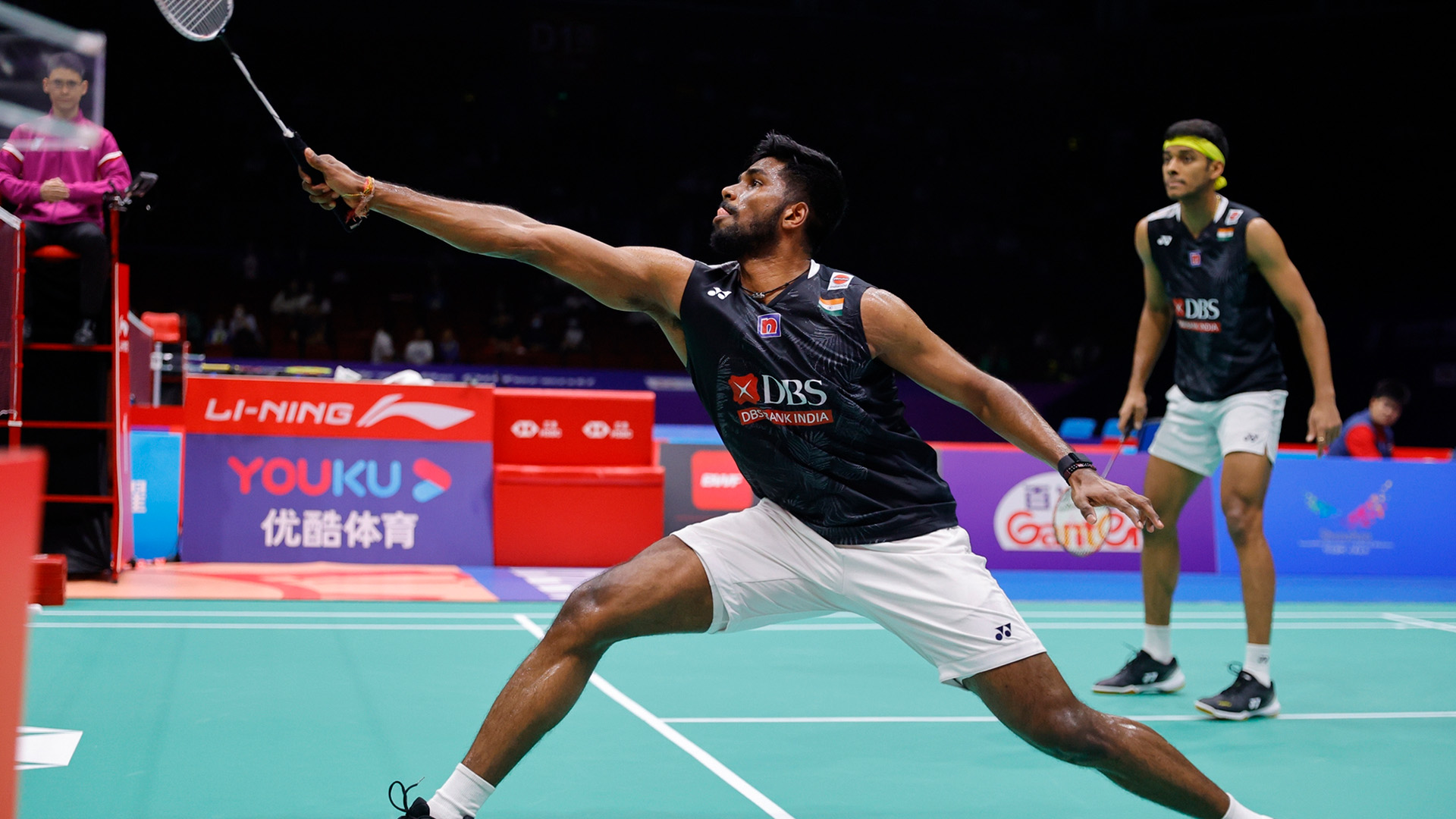 包含印度羽毛球队绝杀泰国羽毛球队，安赛龙关键制胜的词条