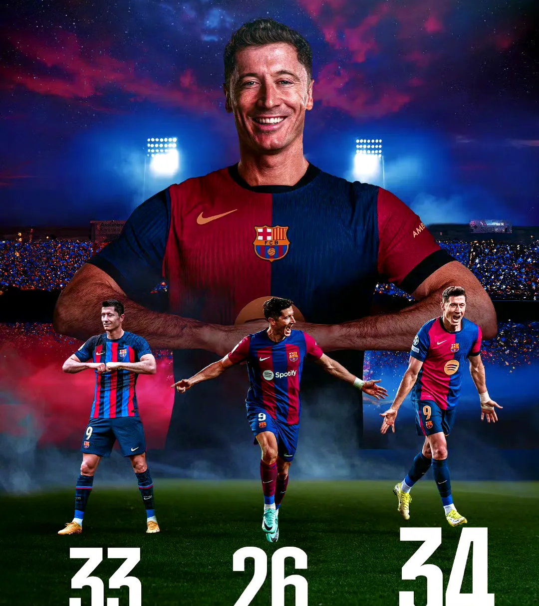 马赛碾压莱比锡红牛，莱万统治全场的简单介绍